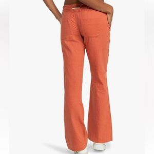 RoxyVintage  Beachwear Pants With A Jute Rope Drawstring And Pockets Size M
